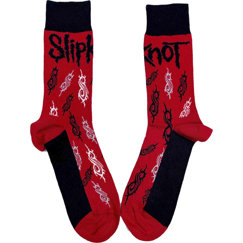 Slipknot - Tribal S Chaussettes - EU 40-45 - Rouge